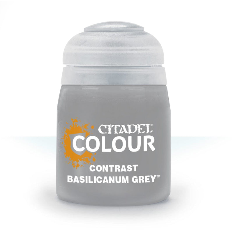 Games Workshop Contrast: Basilicanum Grey available at Northumbrian Tin Soldier