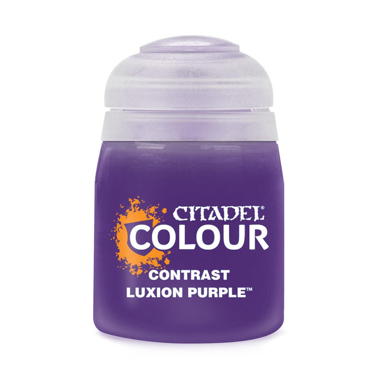 Games Workshop Contrast: Luxion Purple available at Northumbrian Tin Soldier