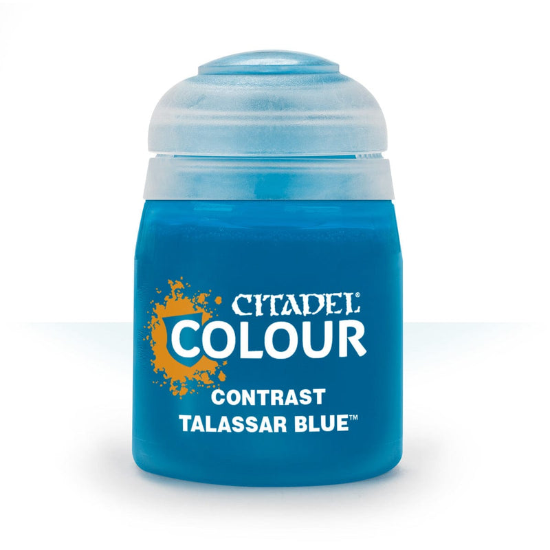 Games Workshop Contrast: Talassar Blue available at Northumbrian Tin Soldier