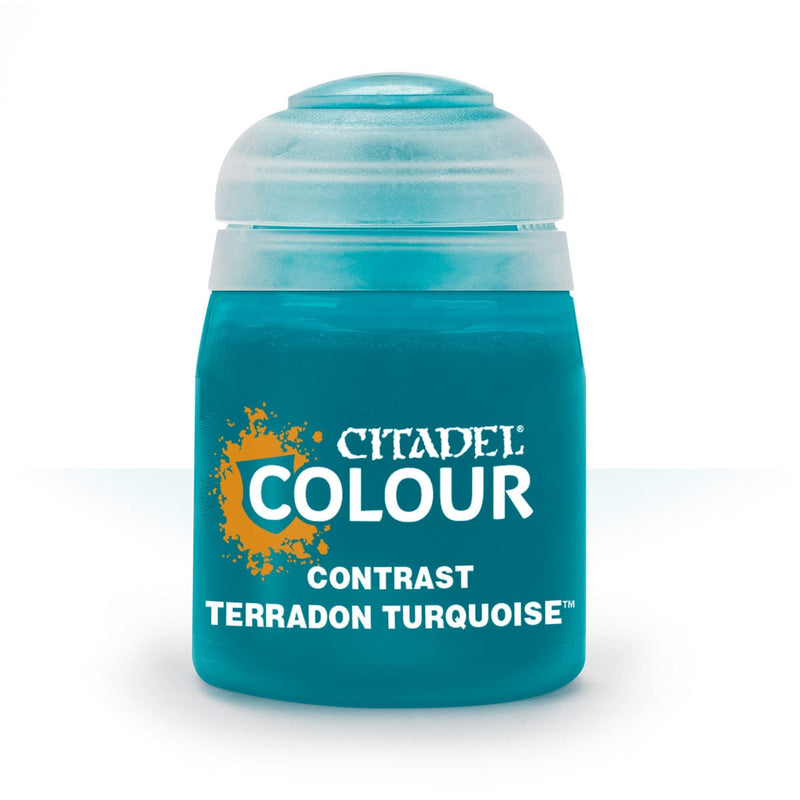 Games Workshop Contrast: Terradon Turquoise available at Northumbrian Tin Soldier