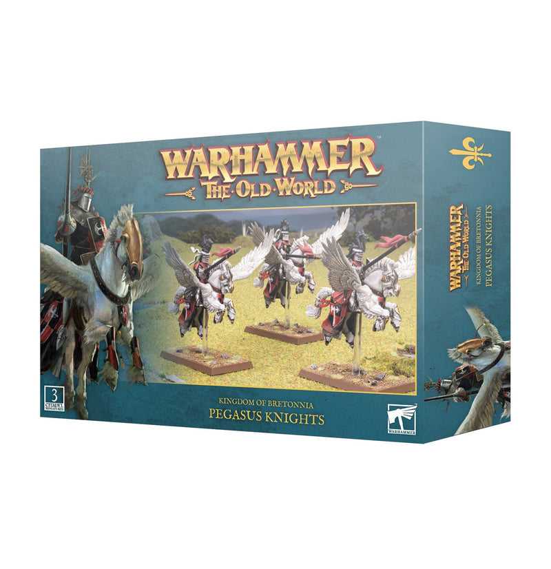 Games Workshop The Old World: Kingdom Of Bretonnia: Pegasus Knights available at Northumbrian Tin Soldier