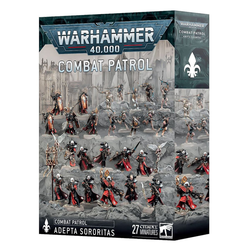 Games Workshop Warhammer 40,000: Adepta Sororitas - Combat Patrol available at Northumbrian Tin Soldier