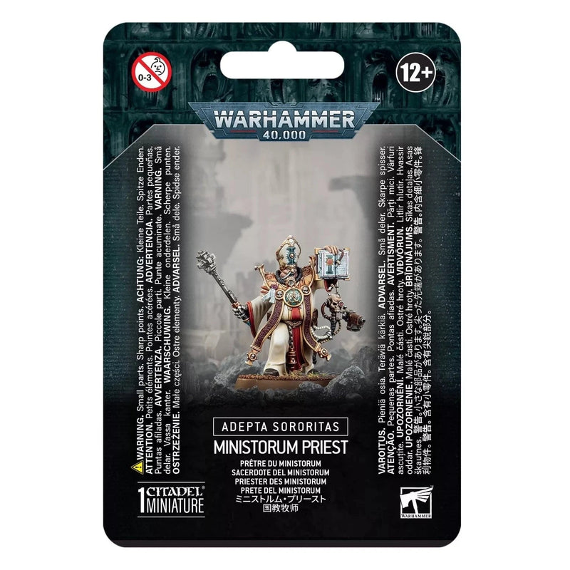 Games Workshop Warhammer 40,000: Adepta Sororitas - Ministorum Priest available at Northumbrian Tin Soldier