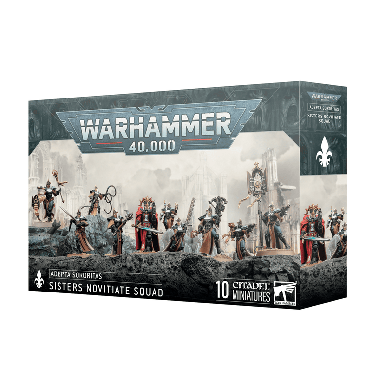 Games Workshop Warhammer 40,000: Adepta Sororitas - Sisters Novitiate Squad available at Northumbrian Tin Soldier