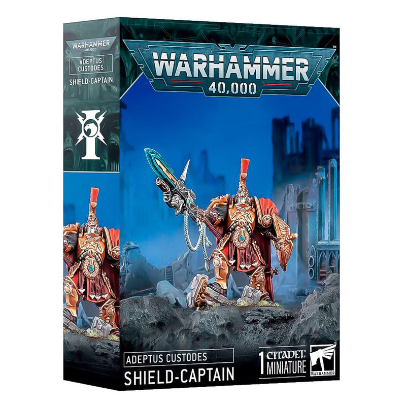 Games Workshop Warhammer 40,000: Adeptus Custodes - Shield Captain available at Northumbrian Tin Soldier