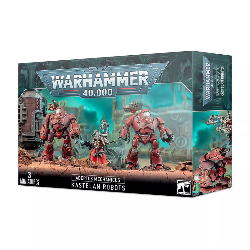 Games Workshop Warhammer 40,000: Adeptus Mechanicus - Kastelan Robots available at Northumbrian Tin Soldier