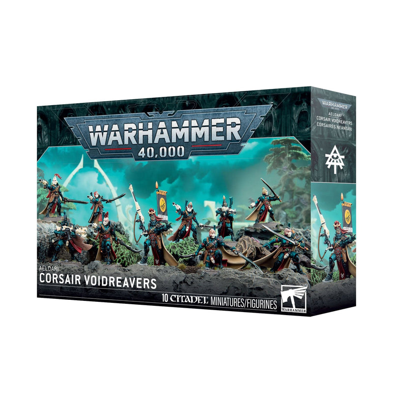 Games Workshop Warhammer 40,000: Aeldari - Corsair Voidreavers available at Northumbrian Tin Soldier