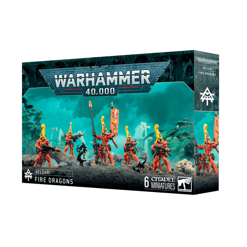 Games Workshop Warhammer 40,000: Aeldari - Fire Dragons available at Northumbrian Tin Soldier