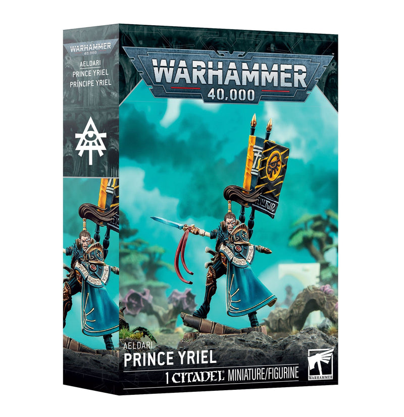 Games Workshop Warhammer 40,000: Aeldari - Prince Yriel available at Northumbrian Tin Soldier