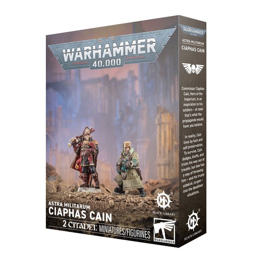 Games Workshop Warhammer 40,000: Astra Militarum - Ciaphas Cain available at Northumbrian Tin Soldier