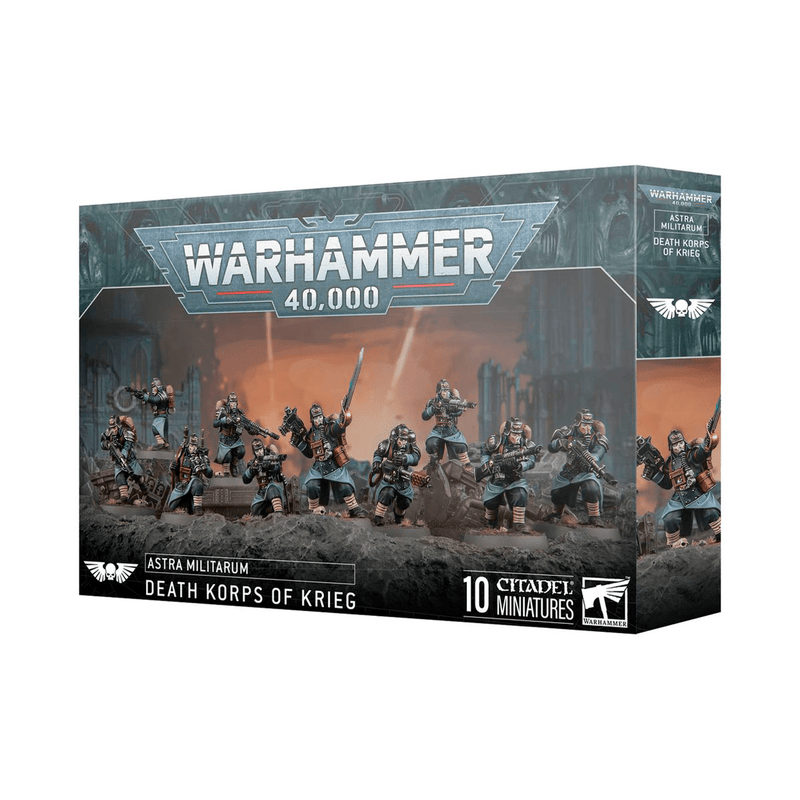 Games Workshop Warhammer 40,000: Astra Militarum - Death Korps Of Krieg available at Northumbrian Tin Soldier