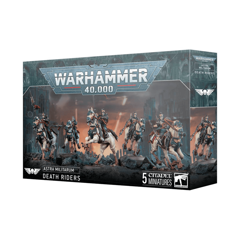 Games Workshop Warhammer 40,000: Astra Militarum - Death Riders available at Northumbrian Tin Soldier