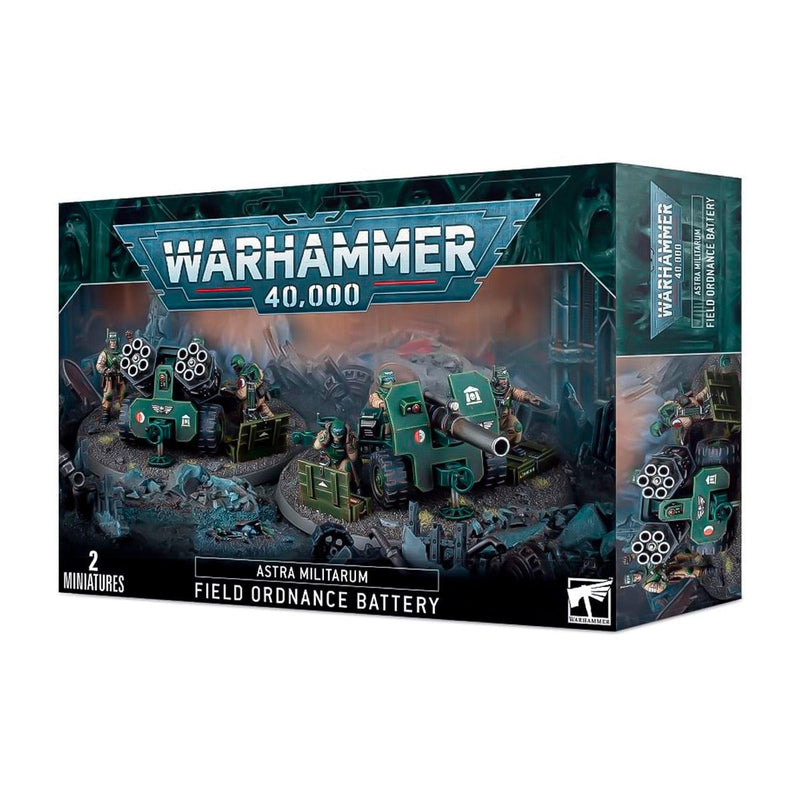 Games Workshop Warhammer 40,000: Astra Militarum - Field Ordnance Battery available at Northumbrian Tin Soldier