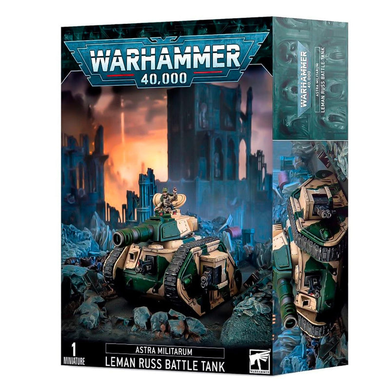 Games Workshop Warhammer 40,000: Astra Militarum - Leman Russ Battle Tank available at Northumbrian Tin Soldier