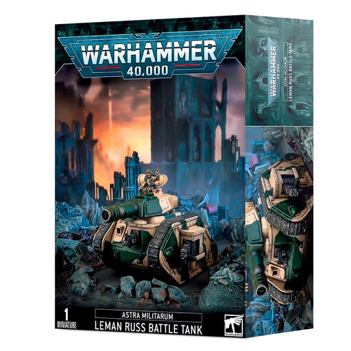 Games Workshop Warhammer 40,000: Astra Militarum - Leman Russ Battle Tank available at Northumbrian Tin Soldier