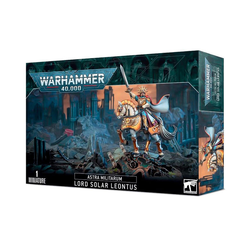Games Workshop Warhammer 40,000: Astra Militarum - Lord Solar Leontus available at Northumbrian Tin Soldier
