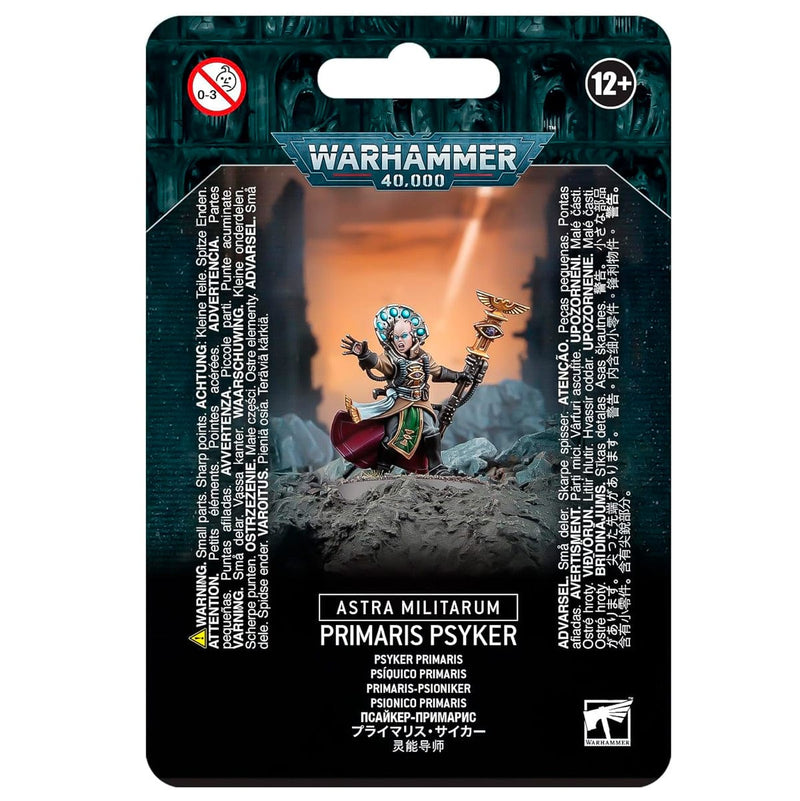 Games Workshop Warhammer 40,000: Astra Militarum - Primaris Psyker available at Northumbrian Tin Soldier