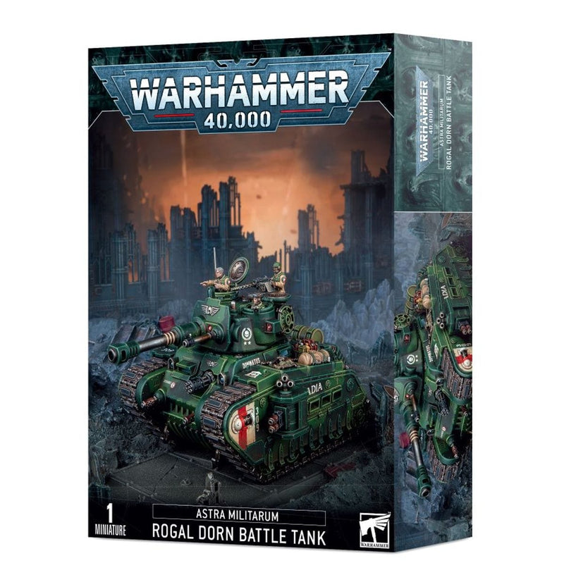 Games Workshop Warhammer 40,000: Astra Militarum - Rogal Dorn Battle Tank available at Northumbrian Tin Soldier
