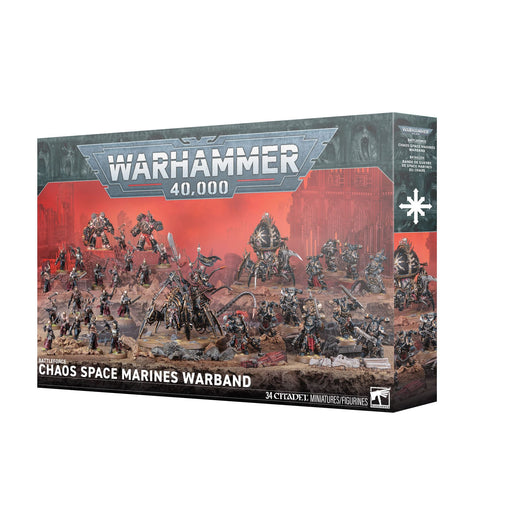 Games Workshop Warhammer 40,000: Battleforce - Chaos Space Marines Warband available at Northumbrian Tin Soldier