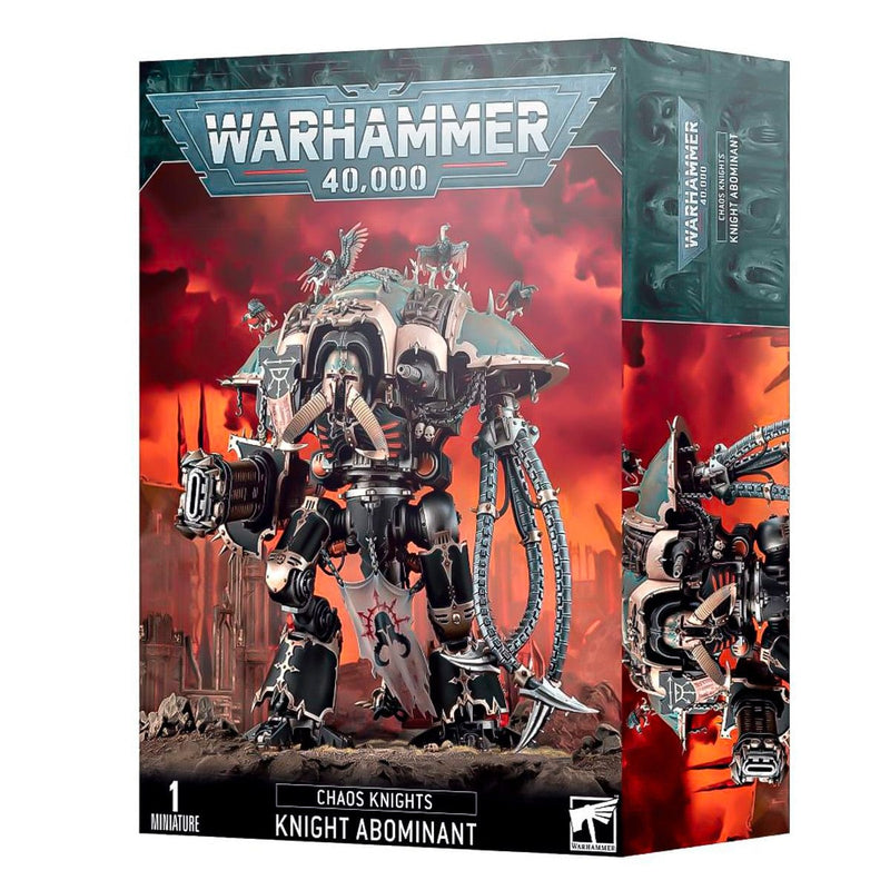 Games Workshop Warhammer 40,000: Chaos Knights - Abominant available at Northumbrian Tin Soldier