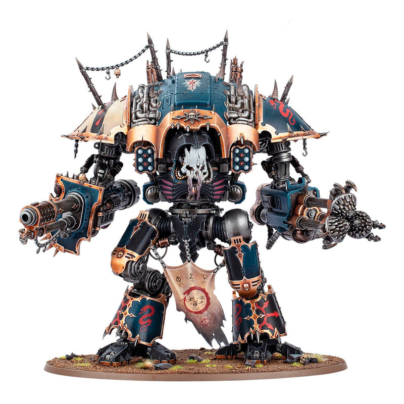 Games Workshop Warhammer 40,000: Chaos Knights - Chaos Knight Ruinator available at Northumbrian Tin Soldier