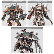 Games Workshop Warhammer 40,000: Chaos Knights - Chaos Knight Ruinator available at Northumbrian Tin Soldier
