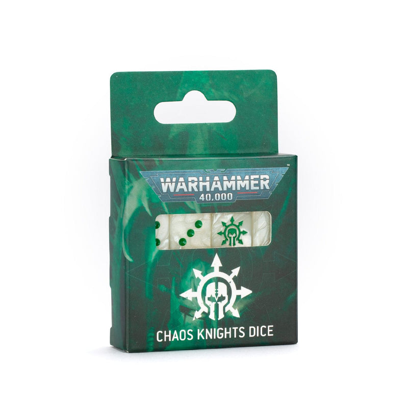 Games Workshop Warhammer 40,000: Chaos Knights - Dice available at Northumbrian Tin Soldier