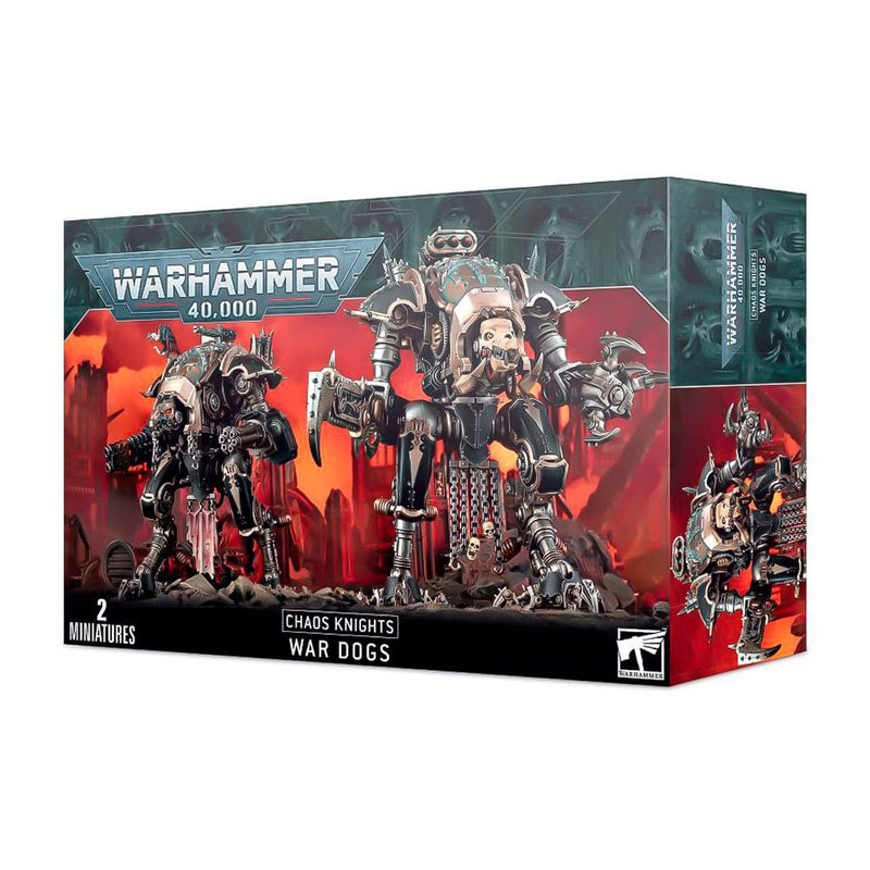 Games Workshop Warhammer 40,000: Chaos Knights - Wardogs available at Northumbrian Tin Soldier