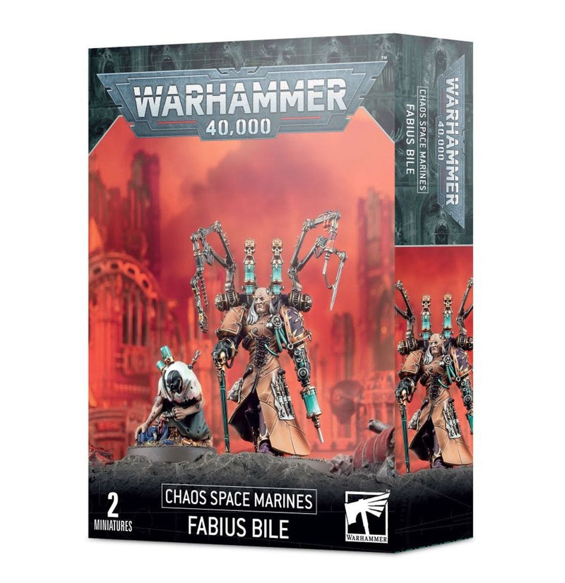 Games Workshop Warhammer 40,000: Chaos Space Marines - Fabius Bile available at Northumbrian Tin Soldier