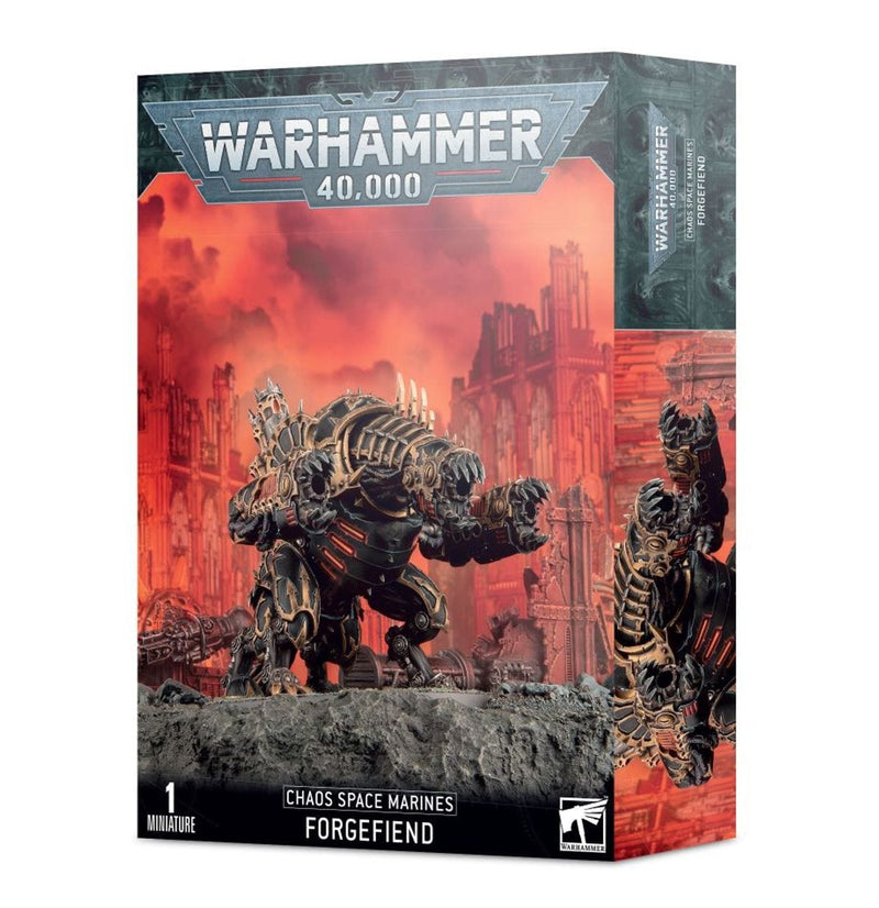 Games Workshop Warhammer 40,000: Chaos Space Marines - Forgefiend available at Northumbrian Tin Soldier