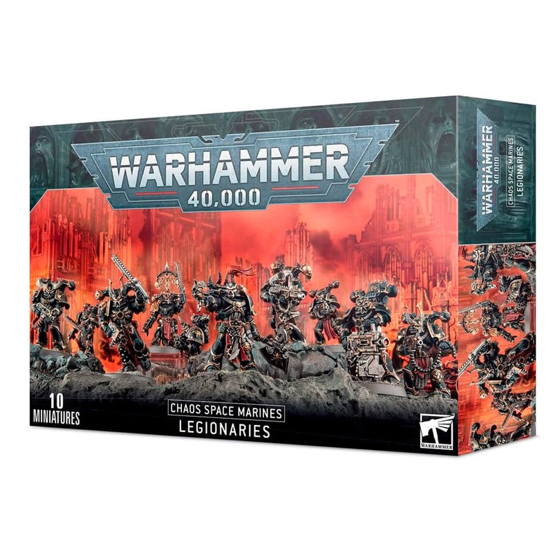 Games Workshop Warhammer 40,000: Chaos Space Marines - Legionaries available at Northumbrian Tin Soldier