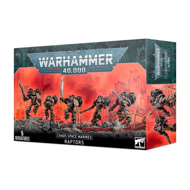 Games Workshop Warhammer 40,000: Chaos Space Marines - Raptors available at Northumbrian Tin Soldier