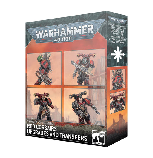 Games Workshop Warhammer 40,000: Chaos Space Marines - Red Corsairs Upgrades & Transfers available at Northumbrian Tin Soldier