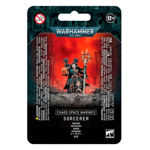 Games Workshop Warhammer 40,000: Chaos Space Marines - Sorceror available at Northumbrian Tin Soldier