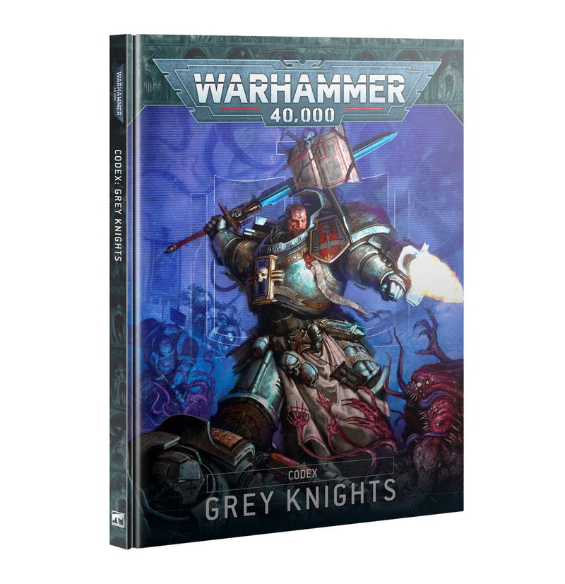 Games Workshop Warhammer 40,000: Codex - Grey Knights Print Material available at Northumbrian Tin Soldier