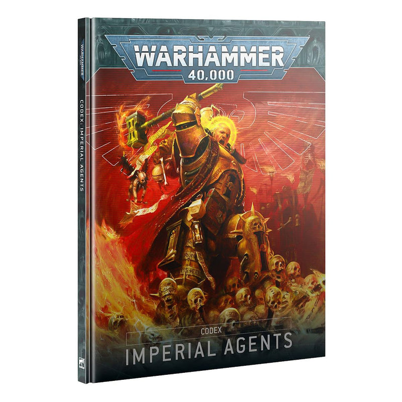 Games Workshop Warhammer 40,000: Codex - Imperial Agents available at Northumbrian Tin Soldier