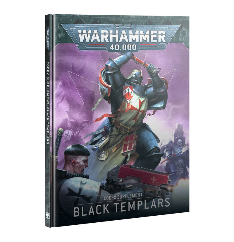 Games Workshop Warhammer 40,000: Codex Supplement - Black Templars Print Material available at Northumbrian Tin Soldier