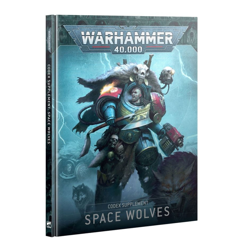 Games Workshop Warhammer 40,000: Codex Supplement - Space Wolves Print Material available at Northumbrian Tin Soldier