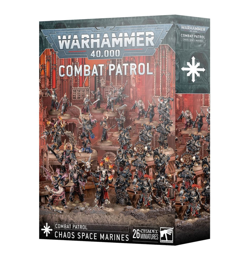 Games Workshop Warhammer 40,000: Combat Patrol - Chaos Space Marines available at Northumbrian Tin Soldier