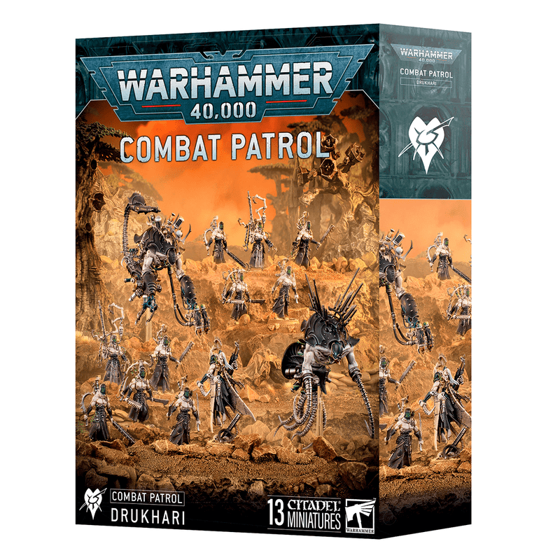Games Workshop Warhammer 40,000: Combat Patrol - Drukhari available at Northumbrian Tin Soldier