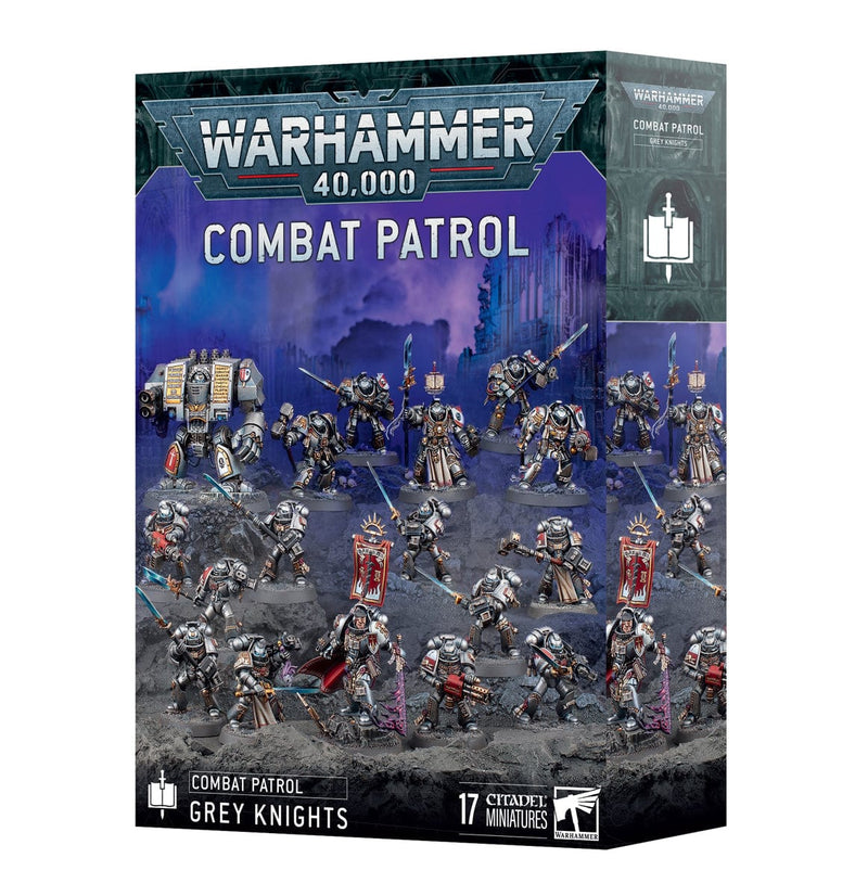 Games Workshop Warhammer 40,000: Combat Patrol - Grey Knights available at Northumbrian Tin Soldier