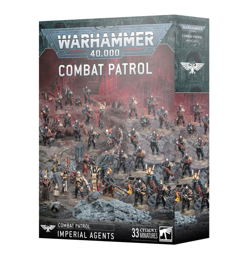Games Workshop Warhammer 40,000: Combat Patrol - Imperial Agents available at Northumbrian Tin Soldier