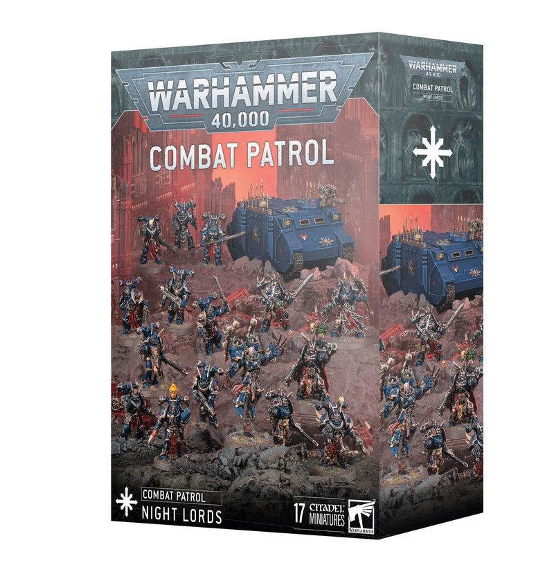Games Workshop Warhammer 40,000: Combat Patrol - Night Lords available at Northumbrian Tin Soldier
