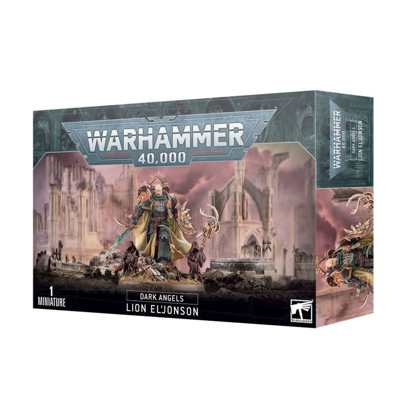 Games Workshop Warhammer 40,000: Dark Angels -  Lion El'Johnson available at Northumbrian Tin Soldier