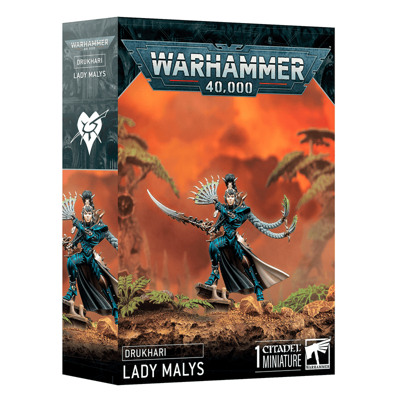 Games Workshop Warhammer 40,000: Drukhari - Lady Malys available at Northumbrian Tin Soldier