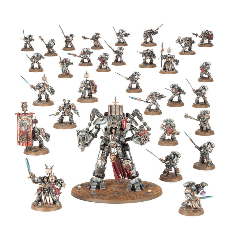 Games Workshop Warhammer 40,000: Grey Knights Battleforce: Sanctic Conclave available at Northumbrian Tin Soldier