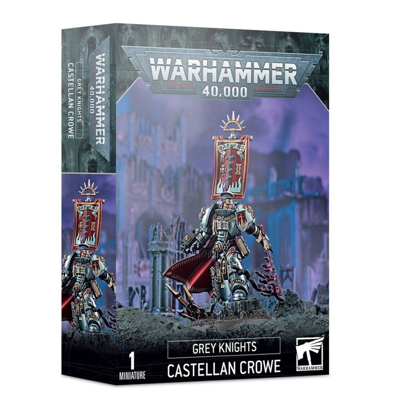 Games Workshop Warhammer 40,000: Grey Knights - Castellan Crow available at Northumbrian Tin Soldier