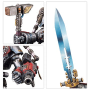 Games Workshop Warhammer 40,000: Grey Knights - Grand Master In Nemesis Dreadknight available at Northumbrian Tin Soldier