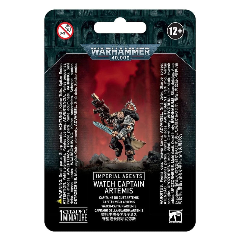 Games Workshop Warhammer 40,000: Imperial Agents - Deathwatch Captain Artemis available at Northumbrian Tin Soldier