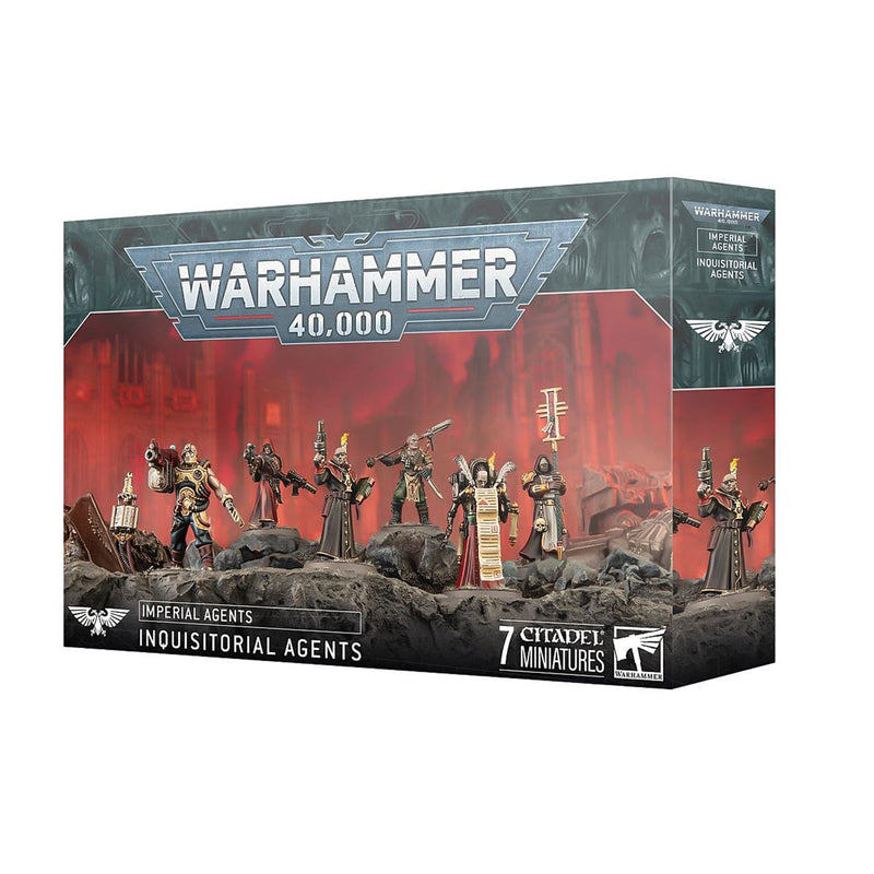 Games Workshop Warhammer 40,000: Imperial Agents - Inquisitorial Agents available at Northumbrian Tin Soldier